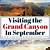 weather grand canyon in september