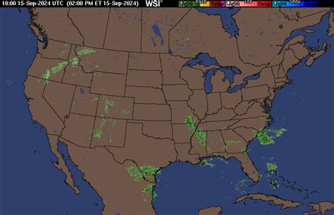 Weather Map Usa 24 Hours