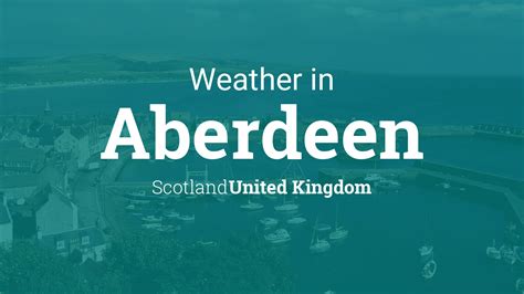 weather aberdeen scotland uk radar