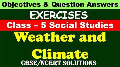 weather and climate class 7 icse notes