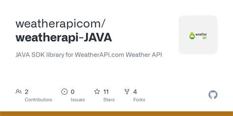 Weather Api Java
