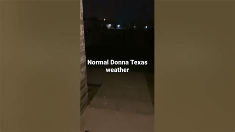 weather for donna texas
