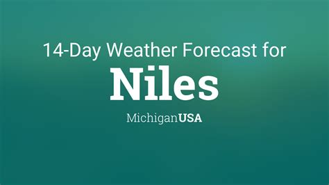 weather for niles mi