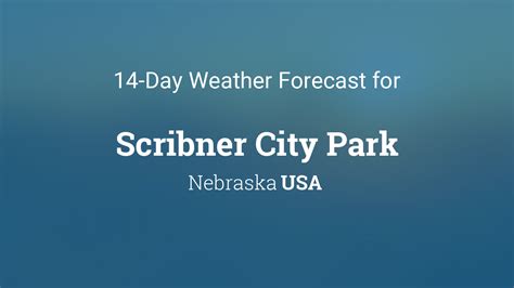 Weather For Scribner Nebraska