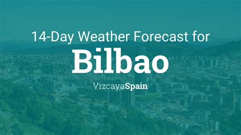 weather forecast bilbao 14 days