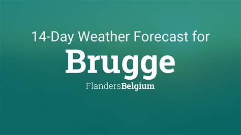 weather forecast bruges belgium 14 days