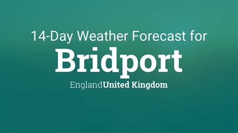 weather forecast for bridport tomorrow