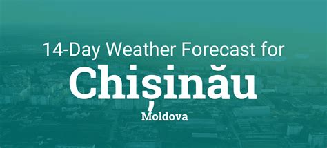 weather forecast for chisinau