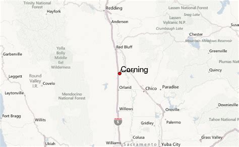 weather forecast for corning ca