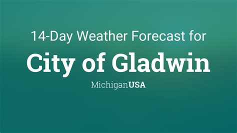 weather forecast for gladwin mi