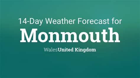 weather forecast for monmouth
