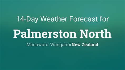 weather forecast for palmerston north