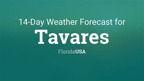 weather forecast for tavares florida