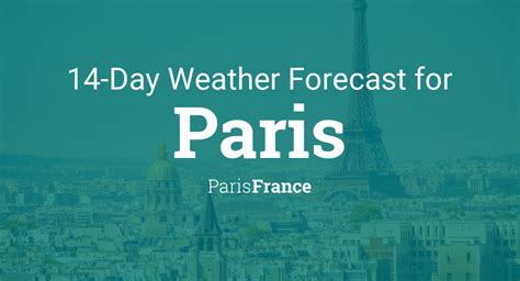 weather forecast in paris france next week