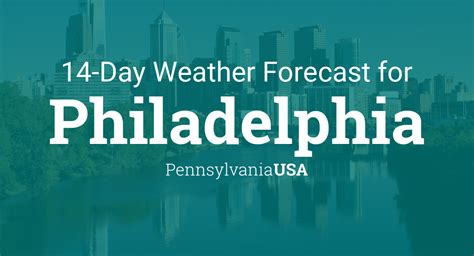 weather forecast in philadelphia pa