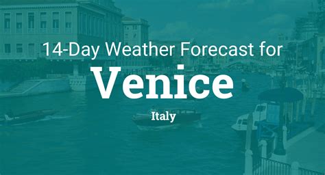 weather forecast in venice