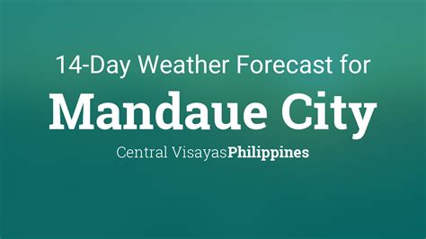 weather forecast mandaue city