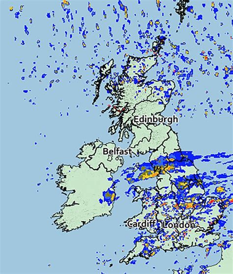 weather forecast radar map uk