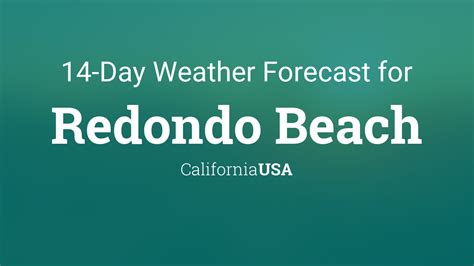weather forecast redondo beach ca