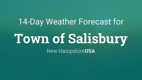 weather forecast salisbury nh