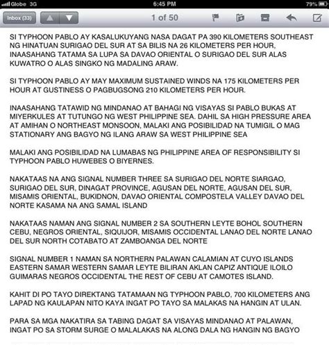 weather forecast script example typhoon tagalog