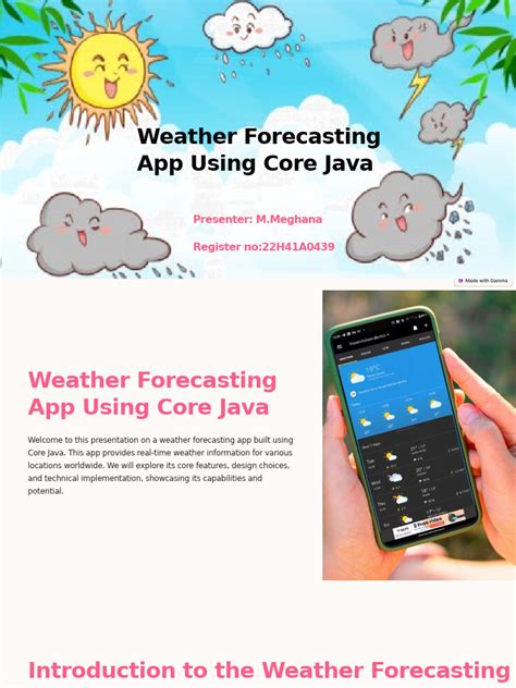 Weather Forecasting App Using Java