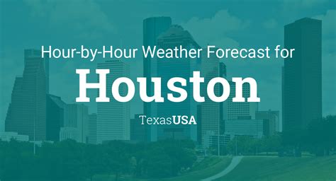 weather houston hour by hour