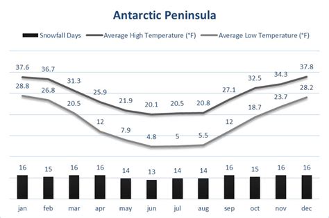 weather in antarctic peninsula in january