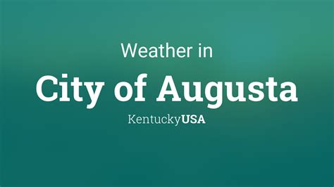 weather in augusta