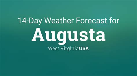 weather in augusta wv