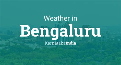 weather in bangalore india today
