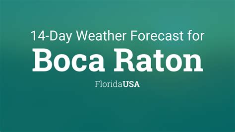 weather in boca raton today