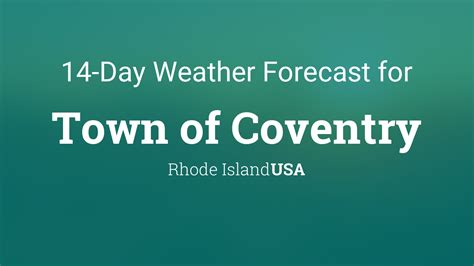 weather in coventry ri