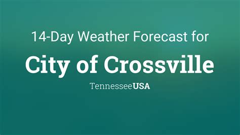weather in crossville tennessee today