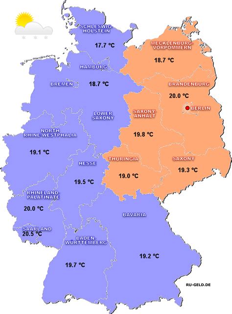 weather in germany in august