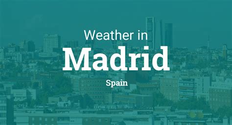 weather in madrid next 10 days