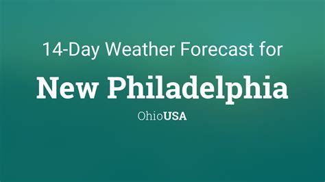 weather in new philadelphia ohio today