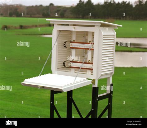Weather Instruments Kept In A Stevenson Screen