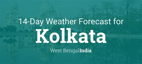 weather kolkata today national forecast