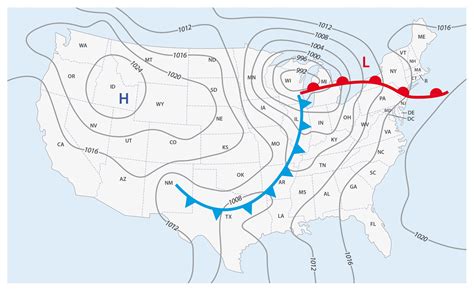 30 Us Weather Fronts Map Maps Online For You