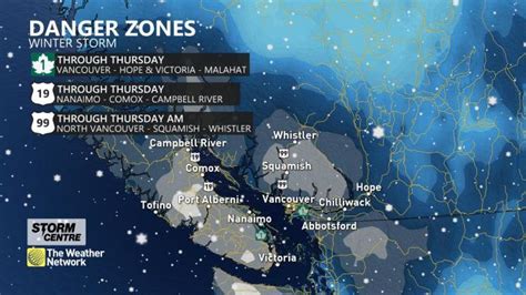 weather network vancouver snow