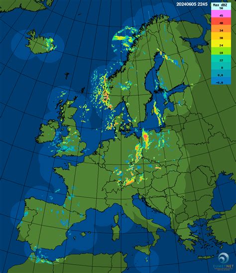 weather over europe radar