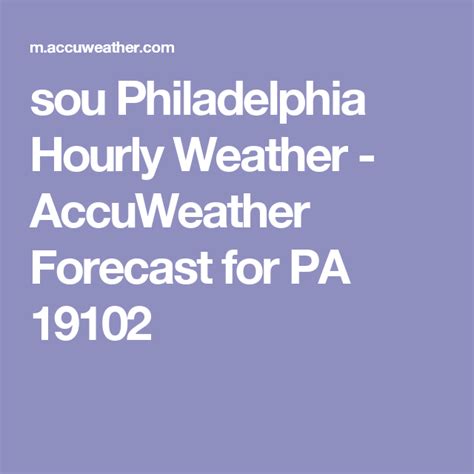 weather philadelphia pa 19102