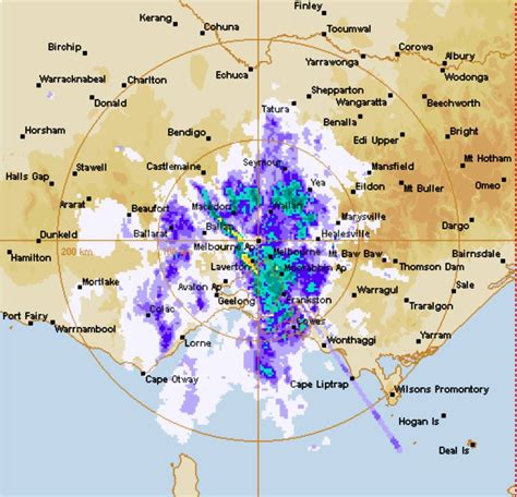 weather radar australia melbourne