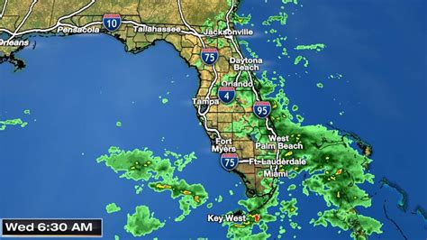 weather radar florida doppler tomorrow update