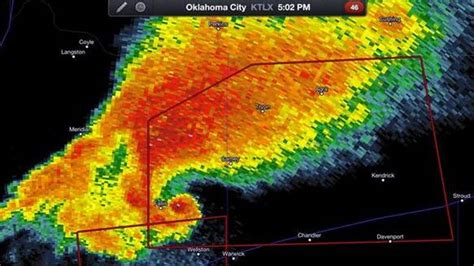 weather radar for tornadoes