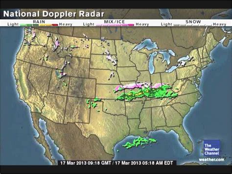 Weather Radar Motion Map
