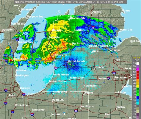 weather radar near me live michigan right now