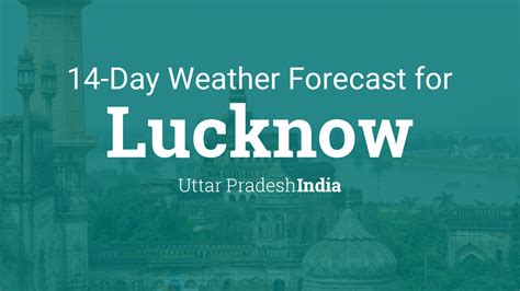 weather report of lucknow