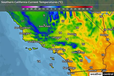 weather satellite images california